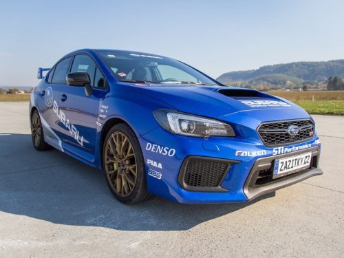 Jízda v Subaru Impreza WRX STI na okruhu
