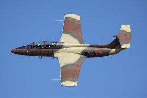 Let stíhačkou L-29 Delfín