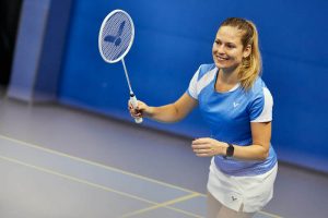 Badminton s mistryní ČR