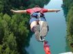 Bungee jumping z nejvyššího mostu ČR
