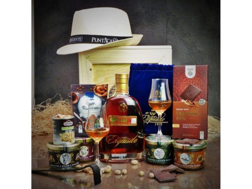 Dárek Dárková bedna s páčidlem pro muže s rumem Oliver's Exquisito 1995 Celá ČR
