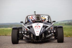 Jízda na okruhu v Ariel Atom Vysočina