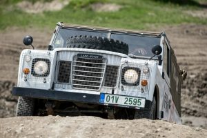 Land Rover off-road - testovací trénink