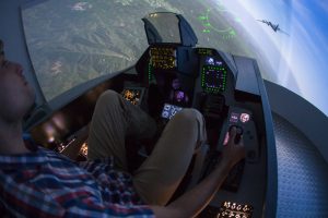 Letecký simulátor stíhačky F16 Praha