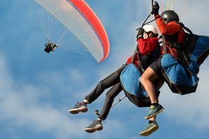 Tandem paragliding pro 2 osoby