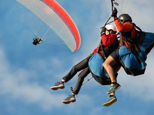 Tandem paragliding pro 2 osoby