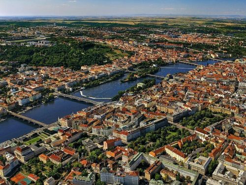 Vyhlídkový let nad Prahou Praha