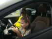 Dárek Dětská autoškola v osobním autě a v bagru