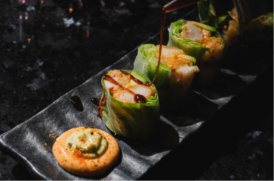 Degustace sushi v luxusní restauraci