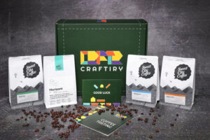 Zážitek Craftiry: Domácí degustace 4 druhů káv + návod