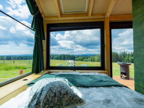 Glamping na dvě noci - ubytování uprostřed přírody