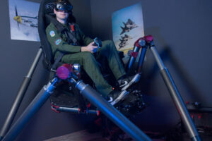 Zážitek Pohyblivý letecký simulátor s VR