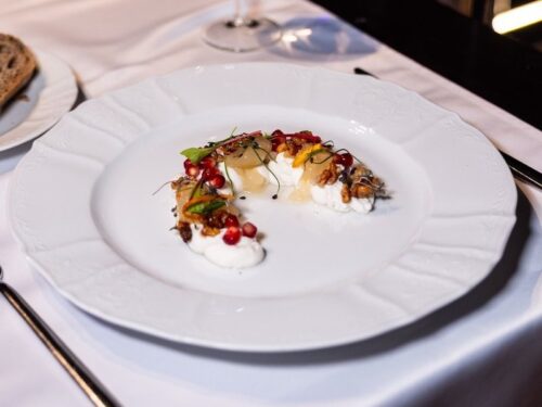 Vegetariánské degustační menu v restauraci Talíř