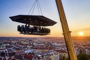 Degustační menu v oblacích