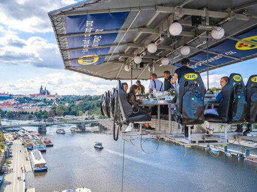 Zážitek Tapas & Cava ve výšce nad Prahou