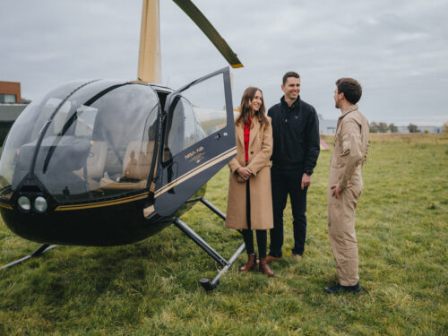 Zážitek Degustační menu a let vrtulníkem v MG restauraci